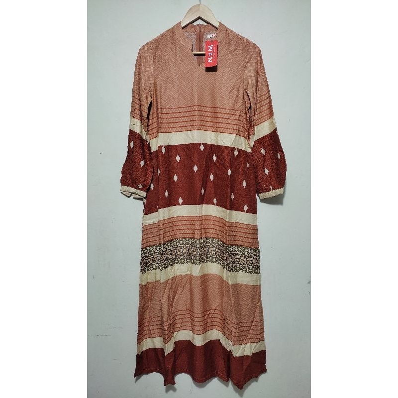 Novel & Mice Gamis Rayon Print