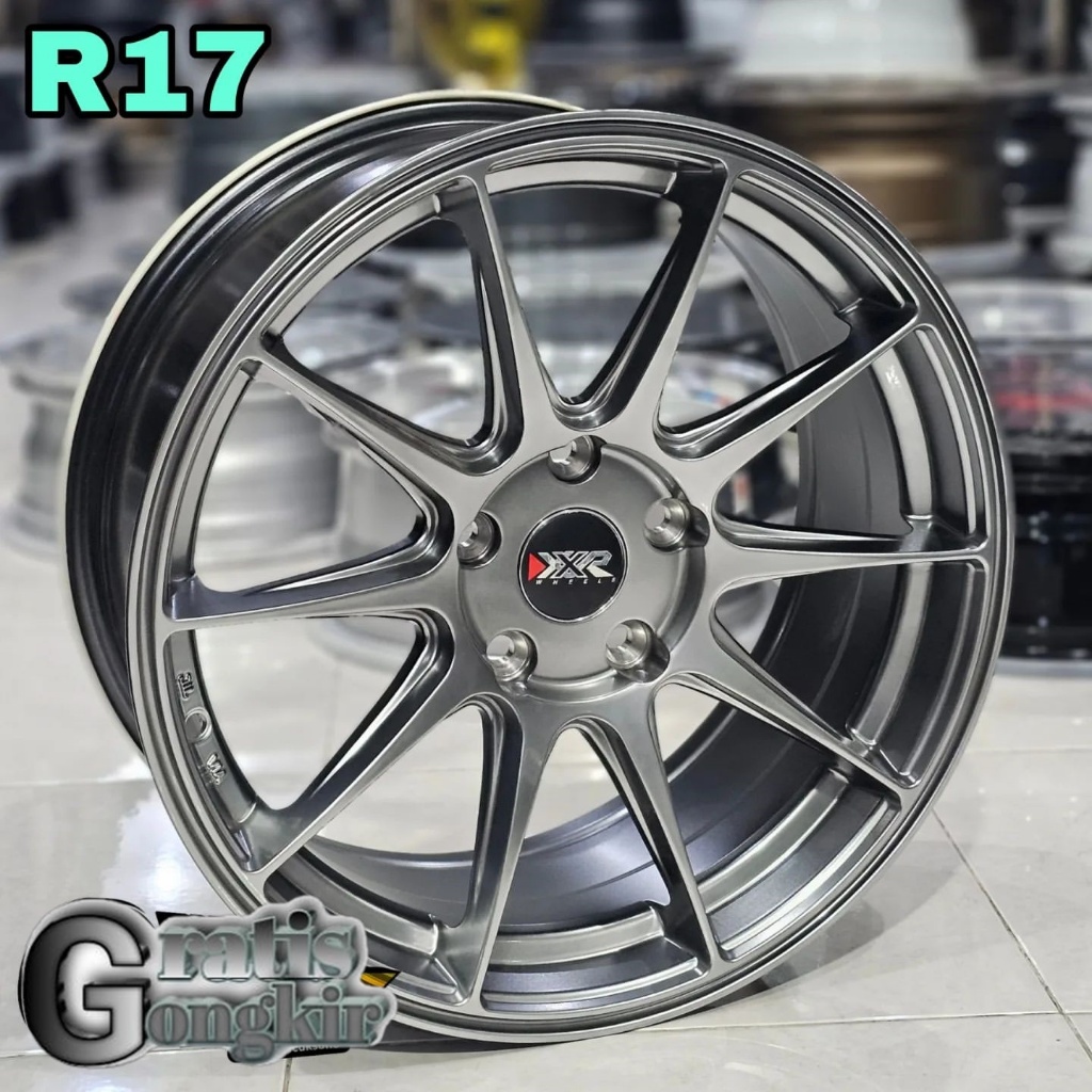 velg racing XXR ring 17 pcd 5x114,3 velg mobil xpander ertiga innova civic terios dll