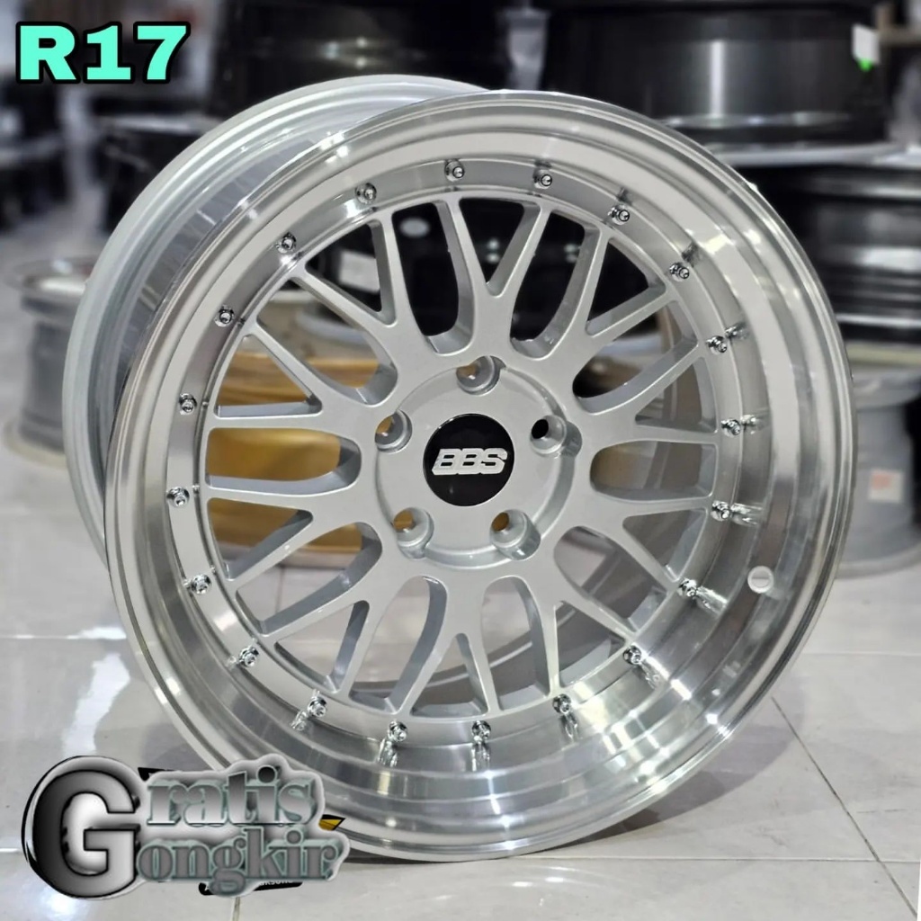 velg BBS LM Pcd.5-114.3 Lebar 8.5/9.5 velg mobil celong ring 17 Hrv civic xpander innova dll