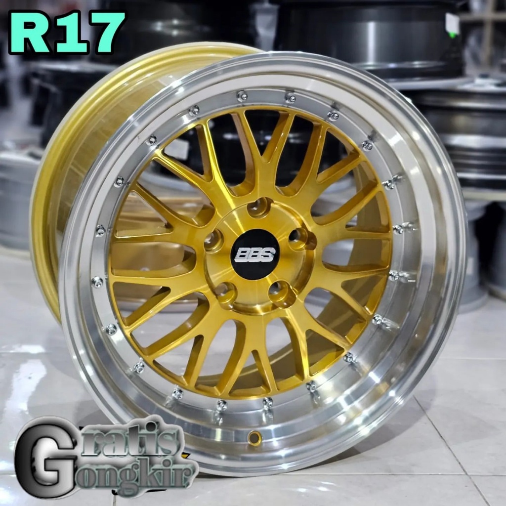 velg celong ring 17 Lebar 8.5/9.5 velg mobil BBS LM pcd 5x114,3 r17 hrv civic brv xpander ertiga dll