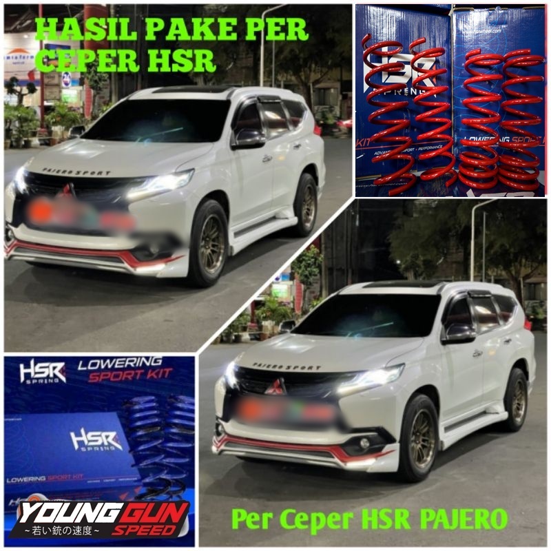 Jual Lowering Kit MITSUBISHI PAJERO SPORT NEW 2010-2022 PER CEPER pajero NEW Dan XPANDER