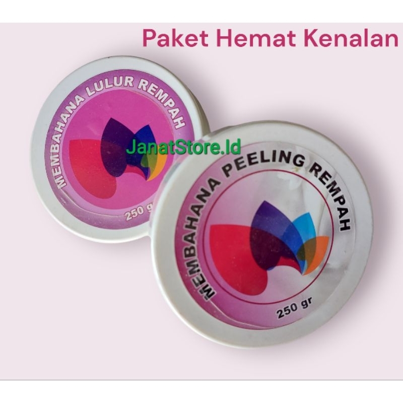Lulur Membahana dan Peeling Membahana 250gr