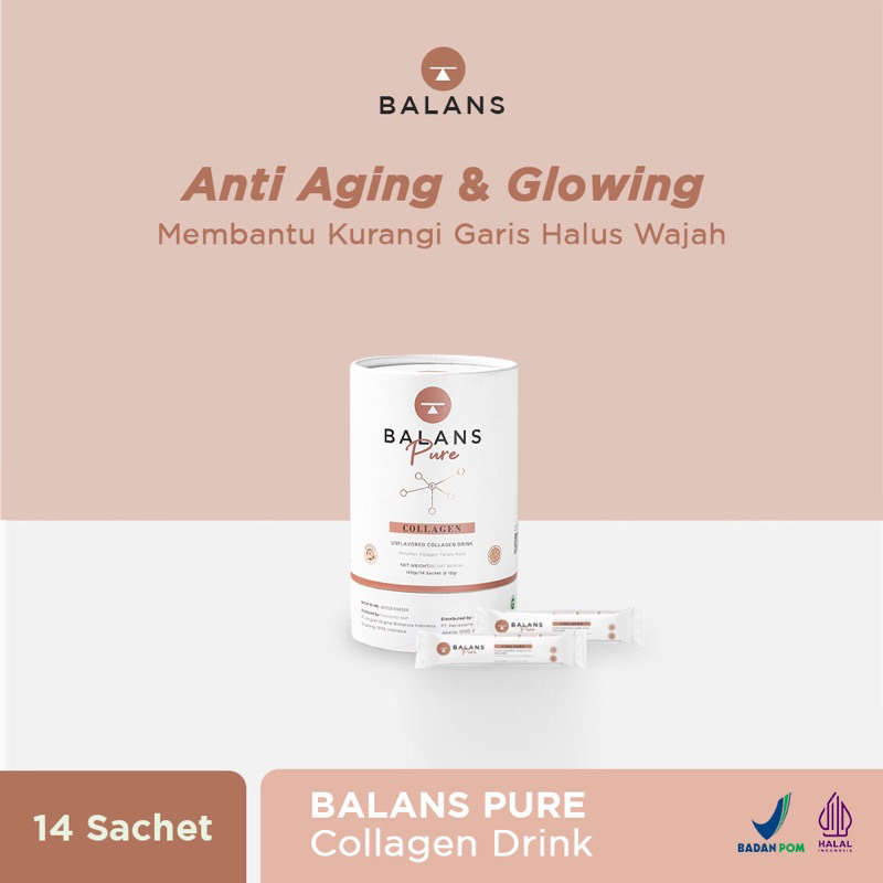 

Balans Pure Collagen Drink- 14 Sachet | 210 g