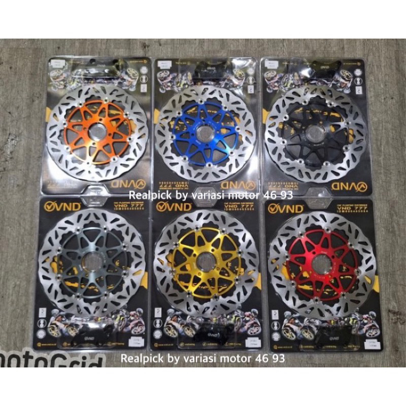 disc cakram piringan vnd beat scoopy vario spacy vnd 777 cnc