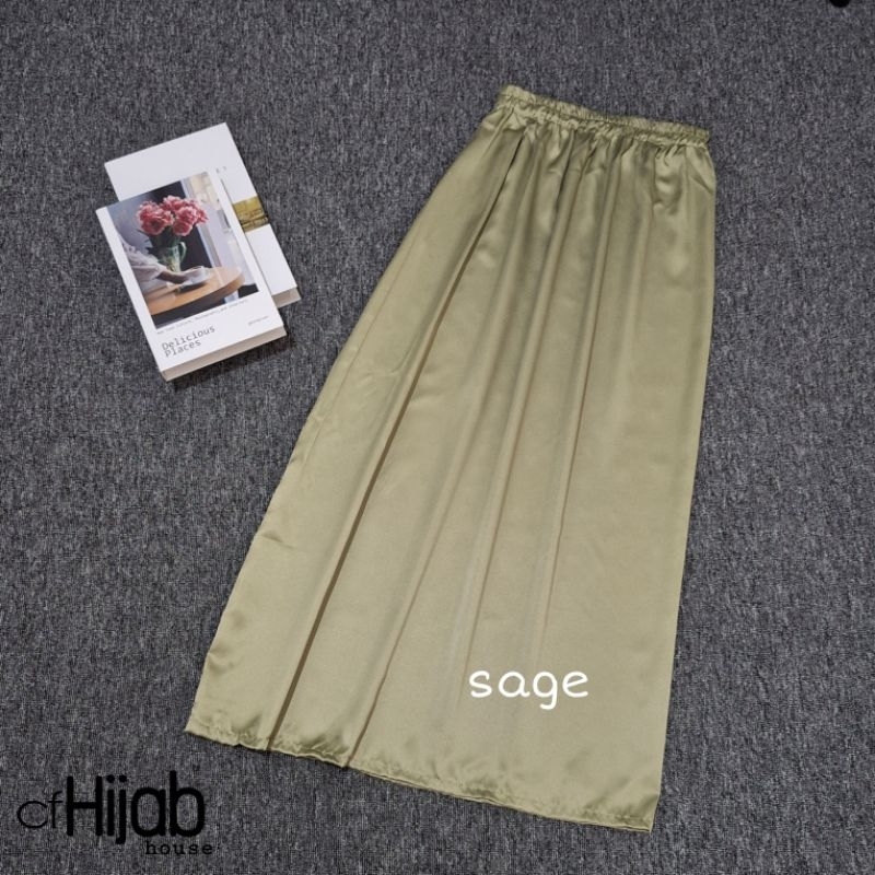 SILKY SKIRT (ROK SATIN VELVET)