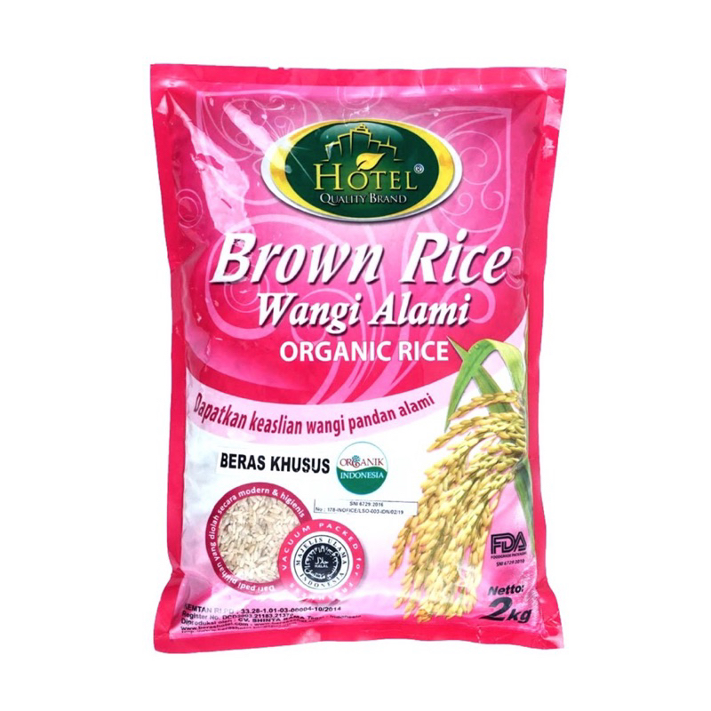 

Beras Hotel Coklat Brown Rice 2 kg