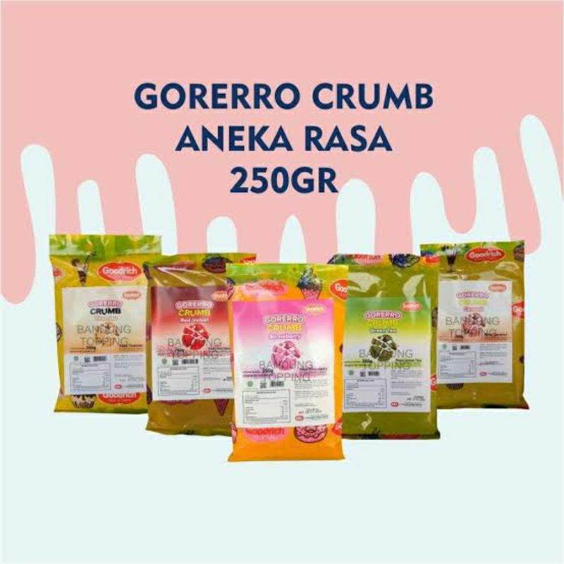 

Goodrich Gorerro Crumble /Remahan Biscuit 250gr