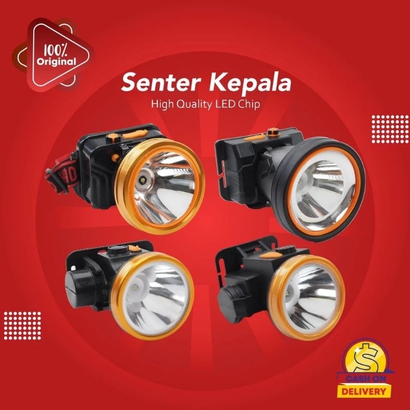 (COD) SENTER KEPALA 100 WATT  & 30 watt super terang anti air