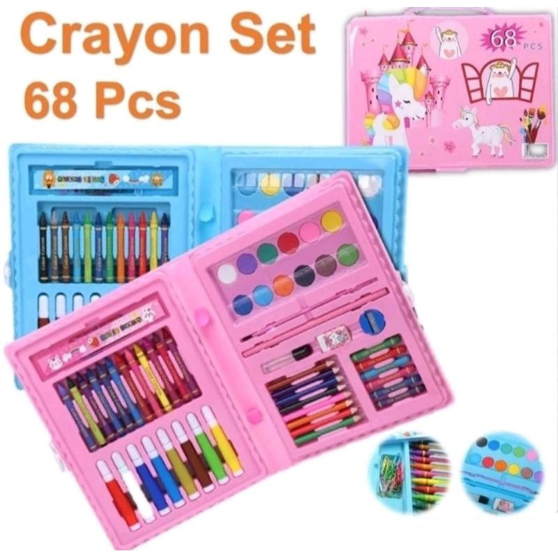 

Crayon anak set 68pcs