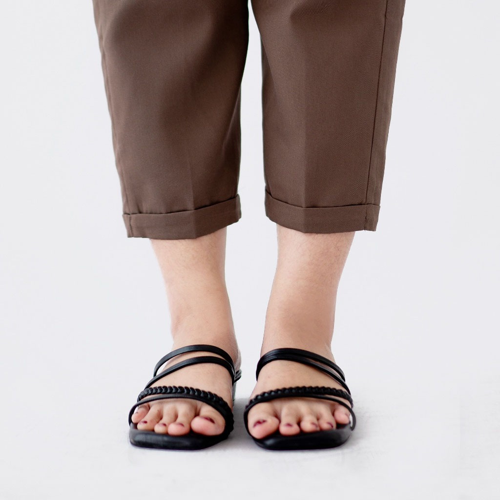 SRIWA Celana Kerja Wanita Ankle Pants Dengan Saku CP12