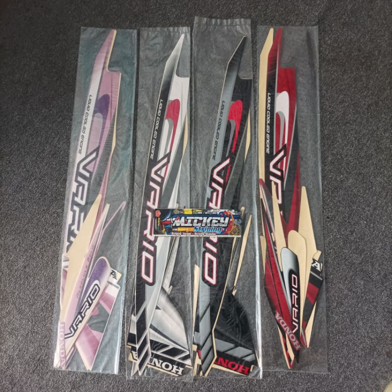 STRIPING STIKER STANDAR VARIO 110 KARBU 2009