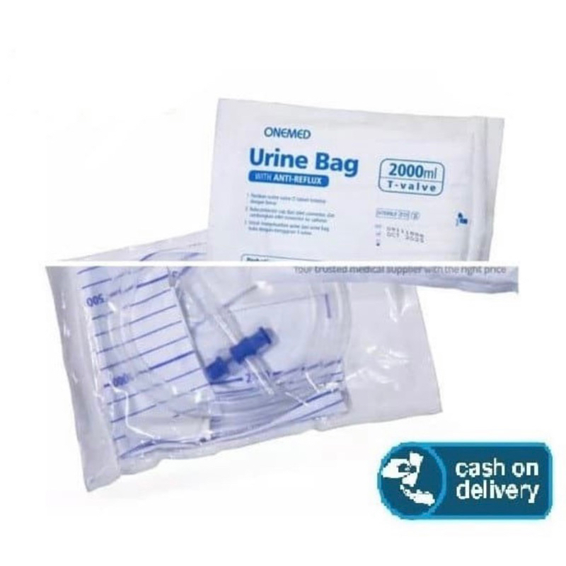 Onemed urine bag 2000 ml ( wadah urin dewasa )