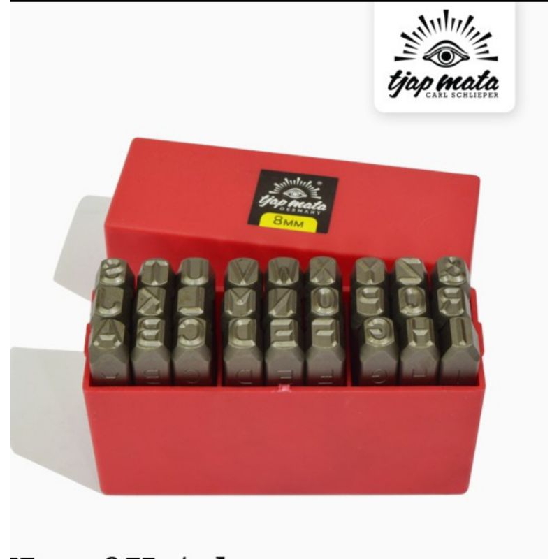 

huruf ketok 10mm tjap mata stamp punch letter