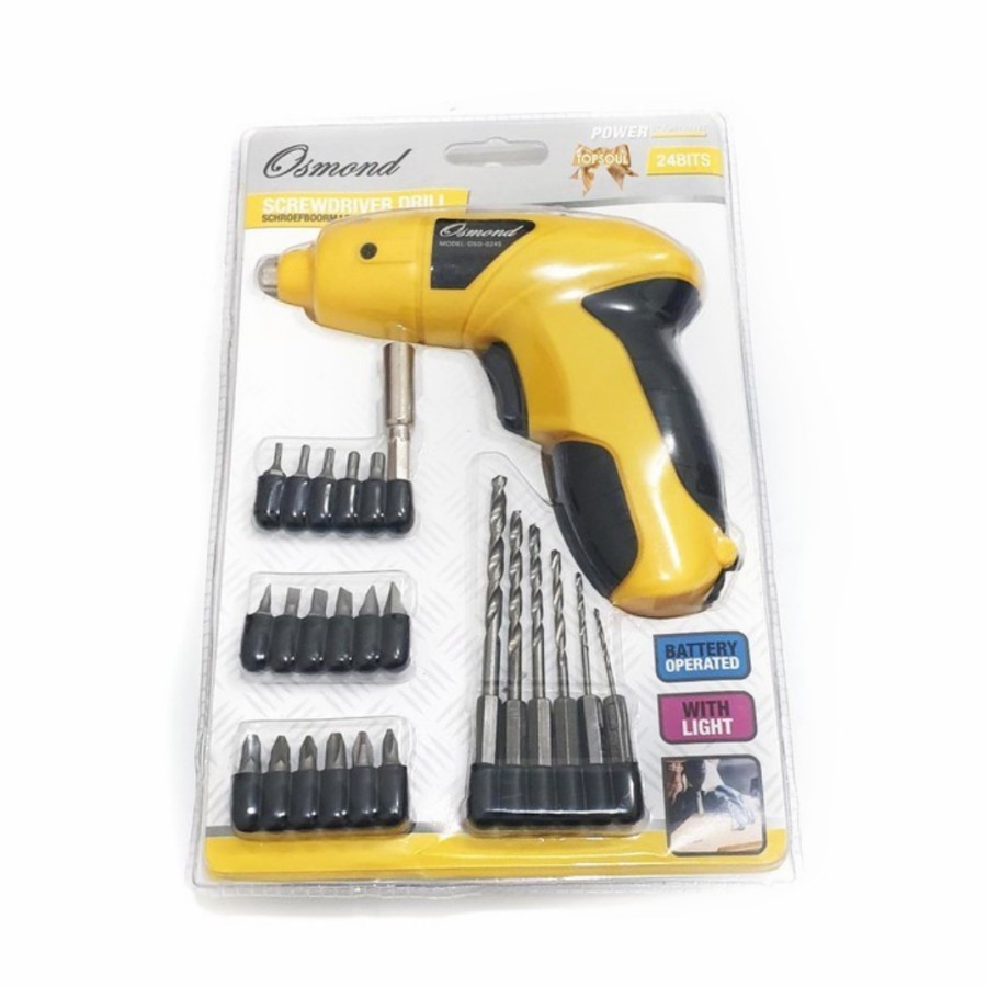 Mesin Bor Portable Baterai Cordless Mini Original