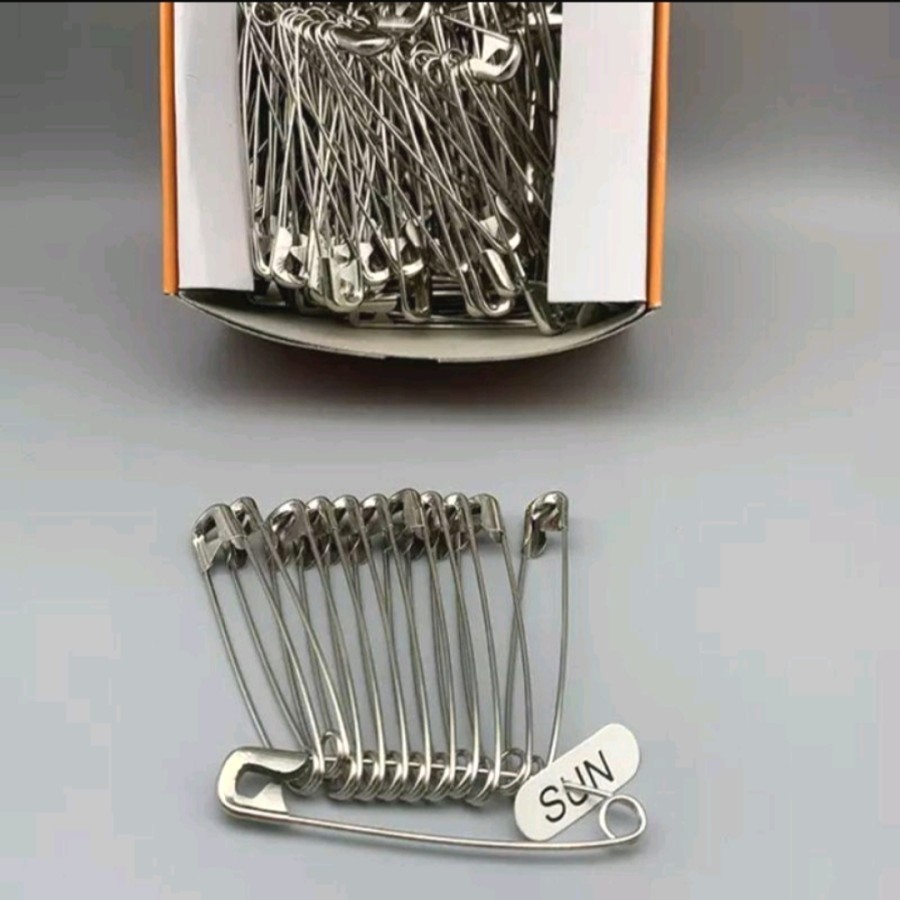 PerBOX Peniti Jumbo SUN pin besar peniti kasur isi +/-30renteng