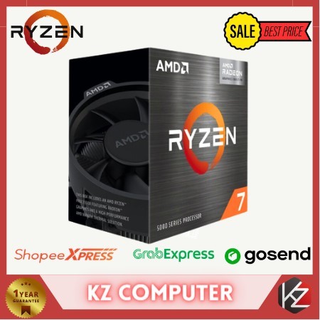 AMD Processor RYZEN 7 - 5800X BOX