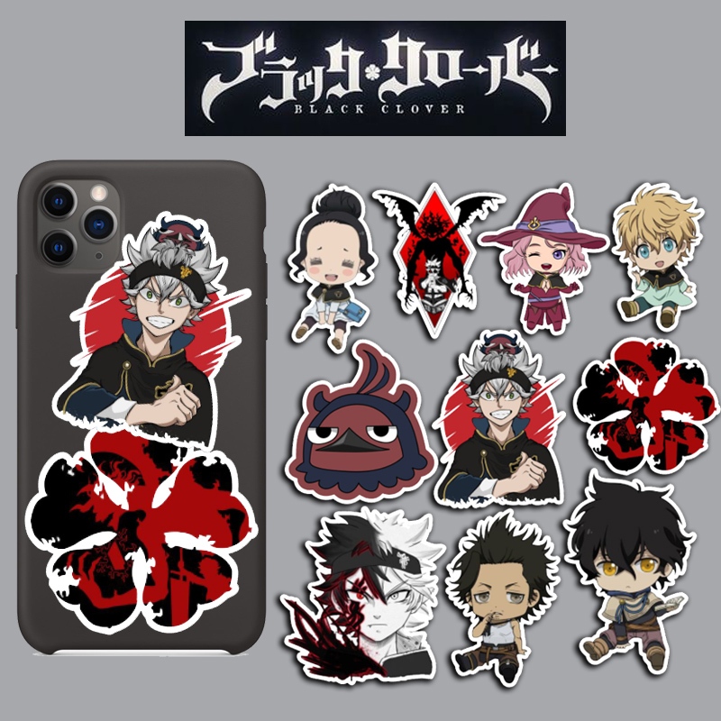 

Sticker Anime Black clover/asta 1 lembar
