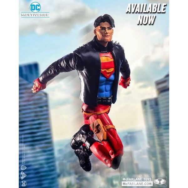 MCFARLANE TOYS GOLD LABEL RETURN OF SUPERMAN  KON-EL SUPERBOY FIGURE