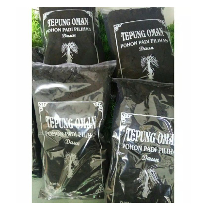 

TERLARIS ⚡COD⚡ Tepung oman/Abu merang sekam pewarna alami 250 gram / Perwarna makanan alami tepung oman