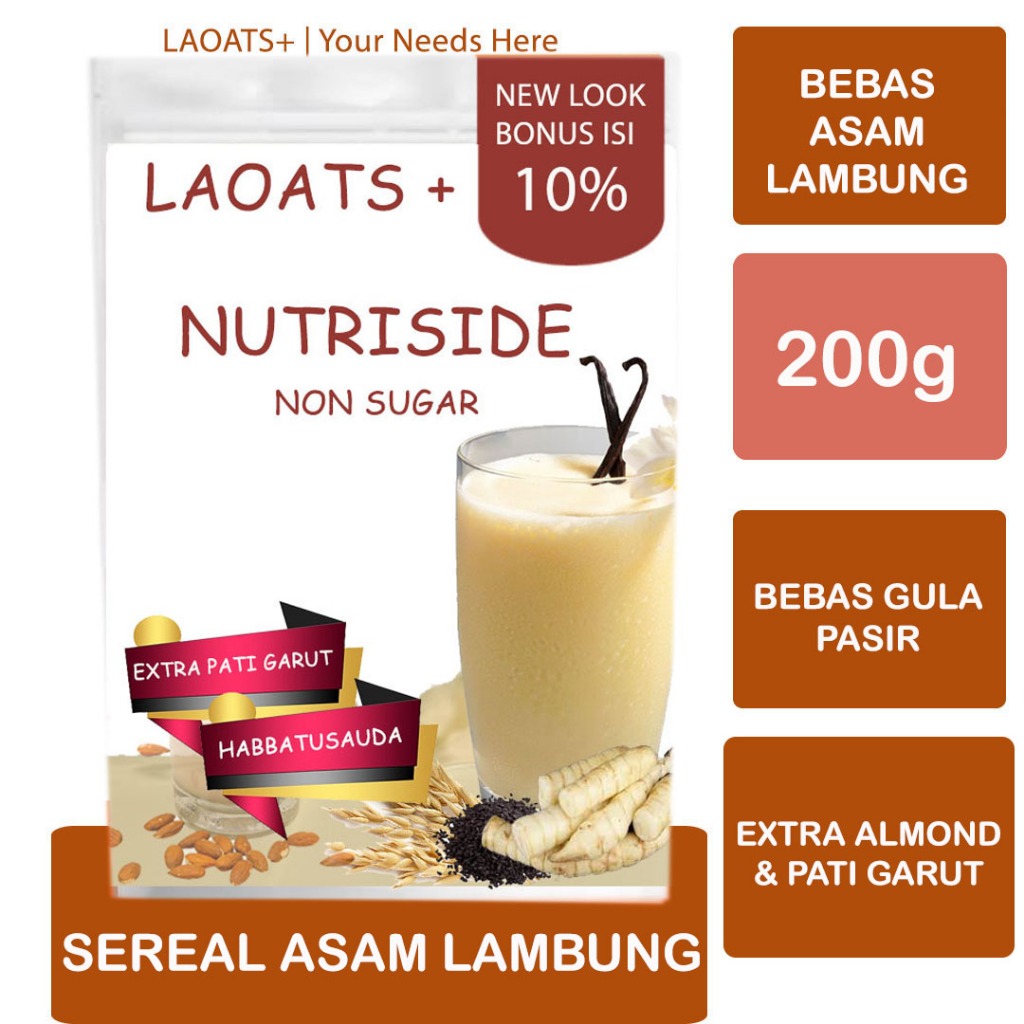 

Obat Maag Asam Lambung Milk Laoats Non Sugar (200g)