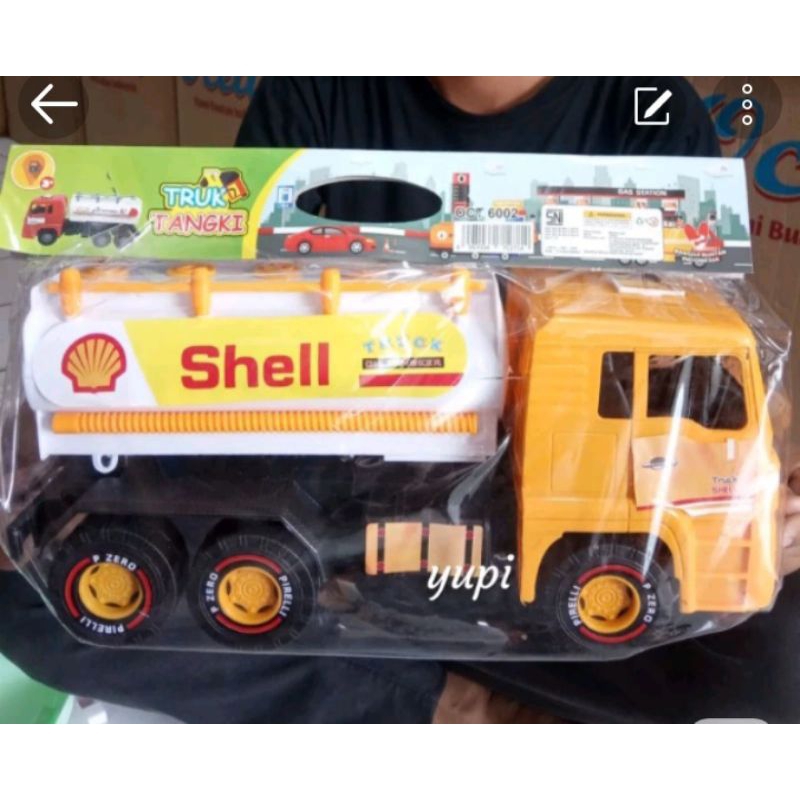Mainan Truck Tanki Shell Jumbo