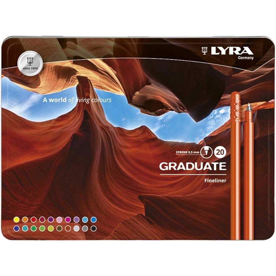 

Lyra Graduate Fineliner Indian Red 1 pcs (6770092)