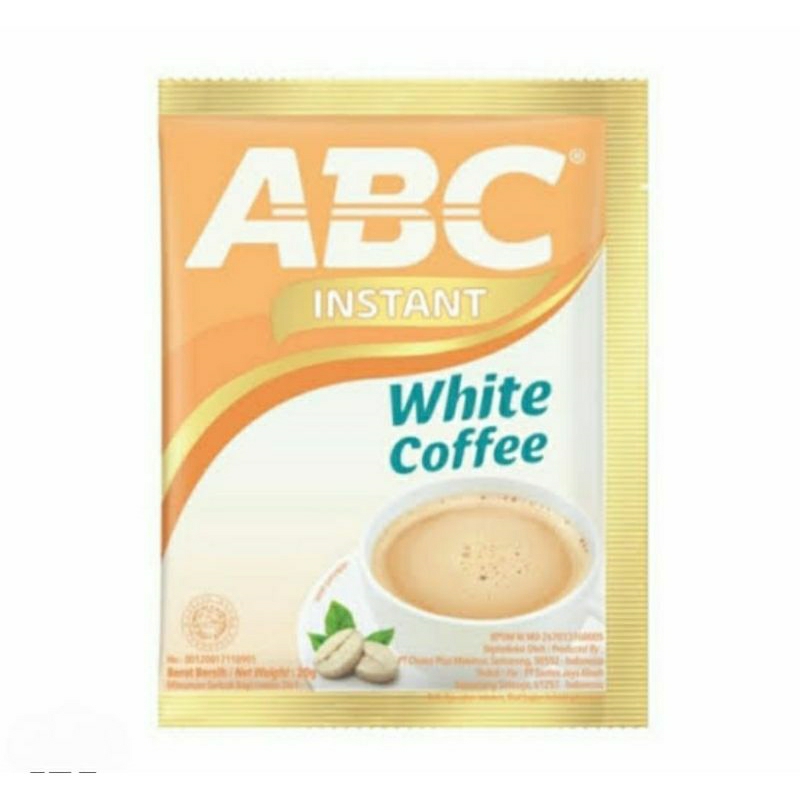 

ABC White Coffe instan renceng