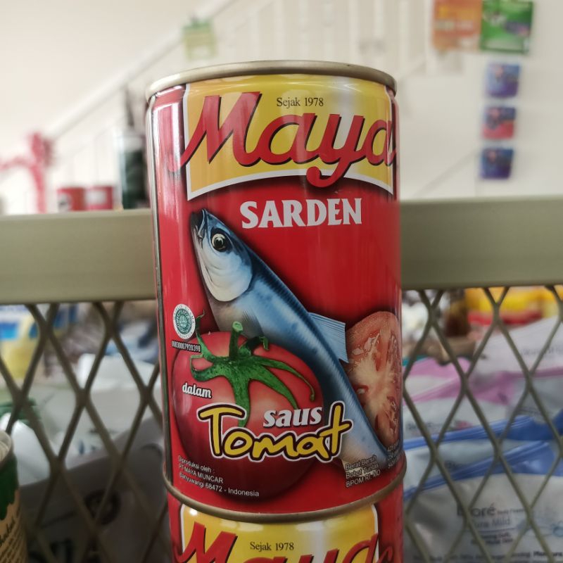 

Maya Sarden Tomat / Sardines Tomato Sauce 425 Gram