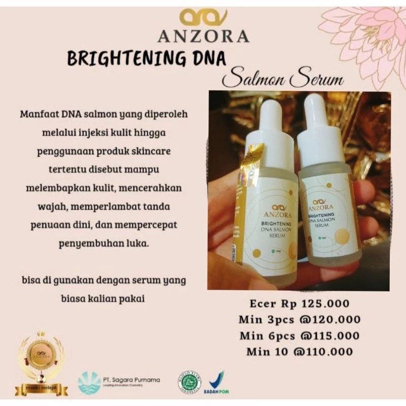 SERUM BRIGHTENING DNA SALMON ANZORA