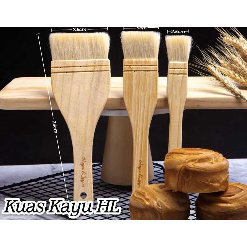 

Kuas Kayu Hl 2,5 | 5 | 7,5 Cm