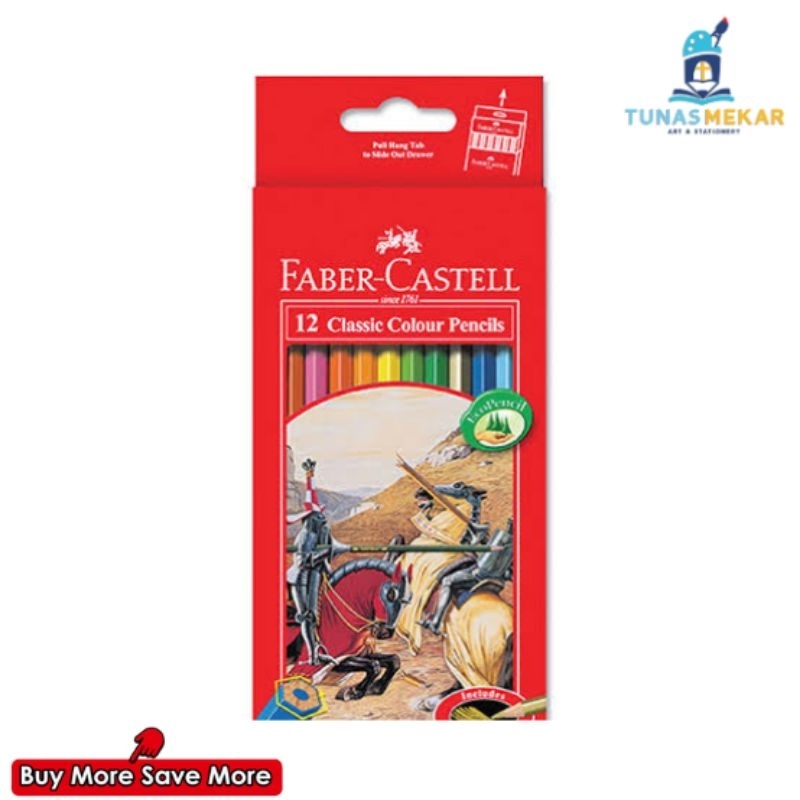 

Faber Castell 12 Classic Colour Pencils Panjang
