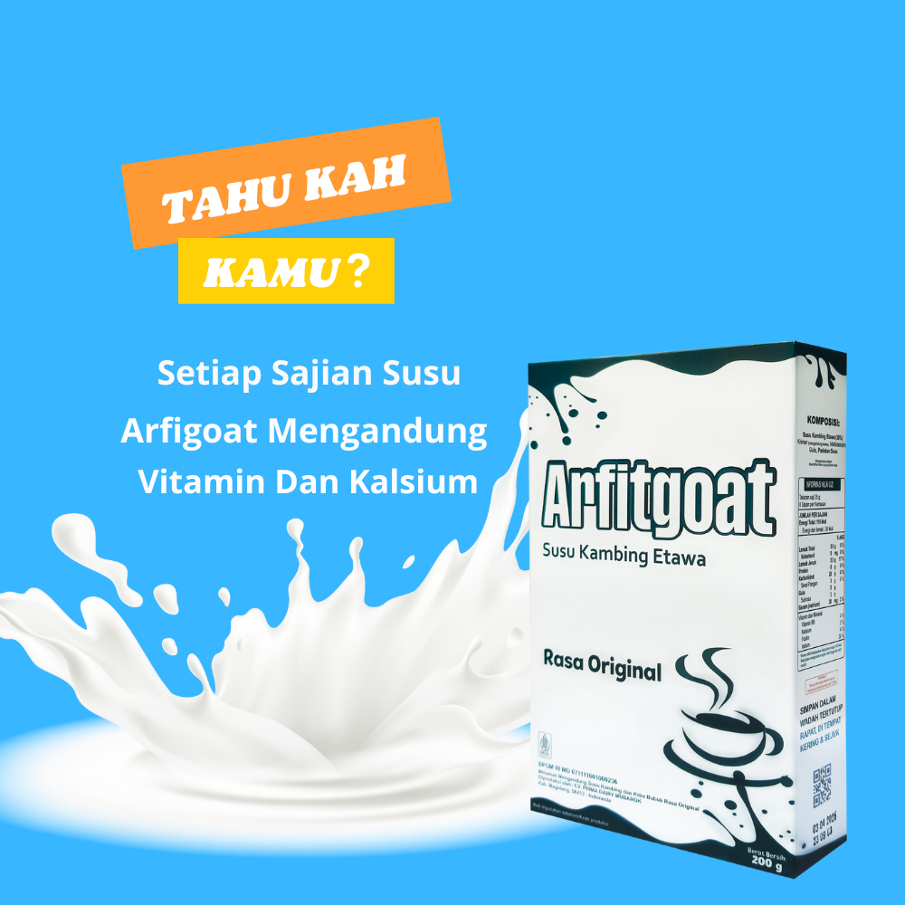 

Arfitgoat Susu Etawa Platinum Obat Herbal Paru Paru - Nyeri Sendi Asam Lambung Dan Melancarkan Pencernaan -ARFIT GOAT