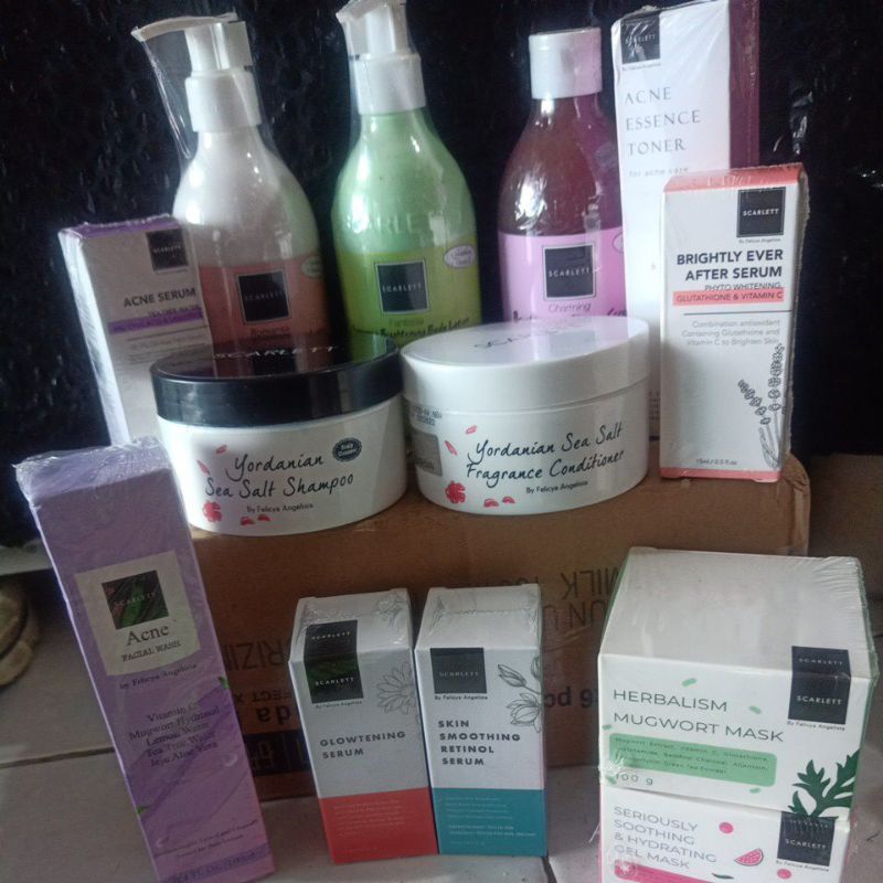 SCARLETT PERAWATAN WAJAH DAN TUBUH