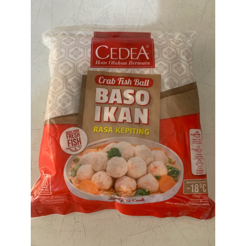 

Cedea Baso Kepiting 500gr STS Frozen