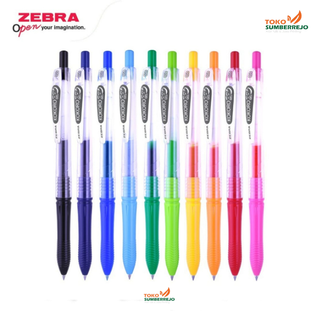 

Zebra Pulpen Gel / Kokoro Color [ 0.5mm ]