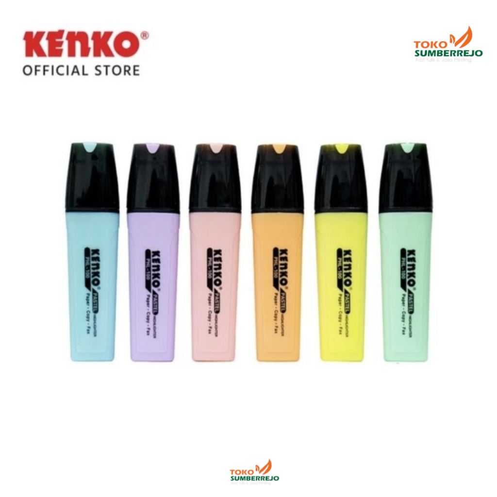 

STABILO SPIDOL HIGHLIGHTER / SPIDOL PENANDA PHL-100 PASTEL KENKO & JOYKO - 1 PCS