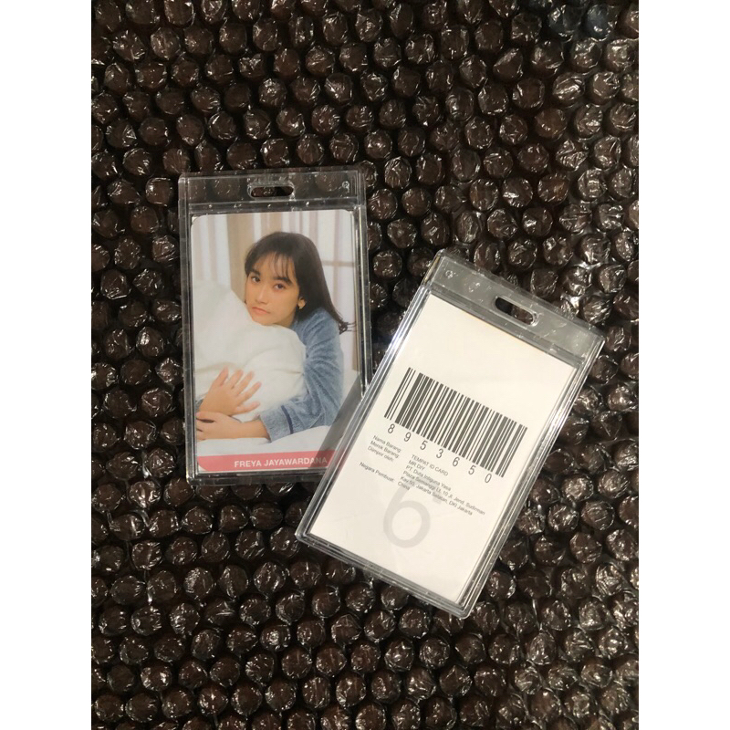 acrylic case/card holder buat photocard dan ID card
