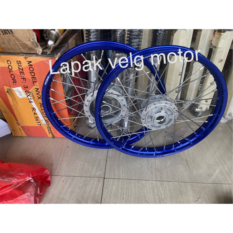 velg supra x lama,supra fit lama depan lubang cakram 5 ring v Rossi uk140/140x17