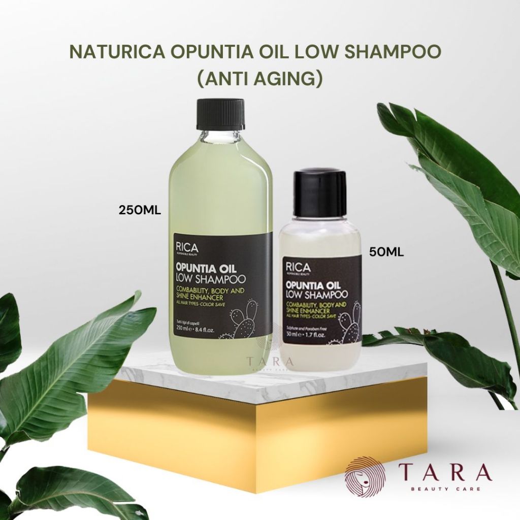 NATURICA Opuntia Oil Low Shampoo 50ml (Anti Aging)