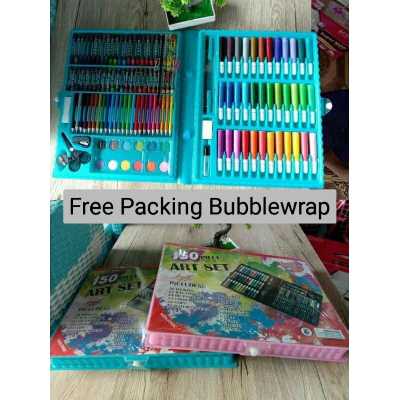 

Crayon Art Set 150 pcs / Crayon Set Anak
