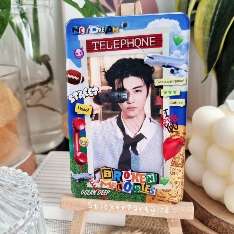 

Photocard Holder Kartu PC Kpop Pelindung Akrilik Cahol NCT Dream PCA PCA13