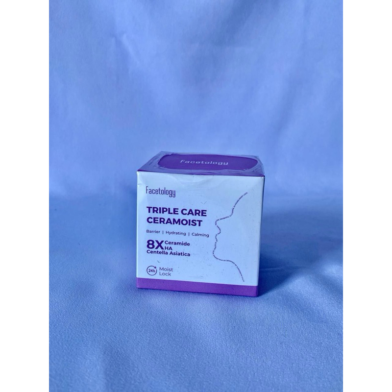 Facetology Triple Care Ceramoist Facial Moisturizer Pelembab Skin Barrier