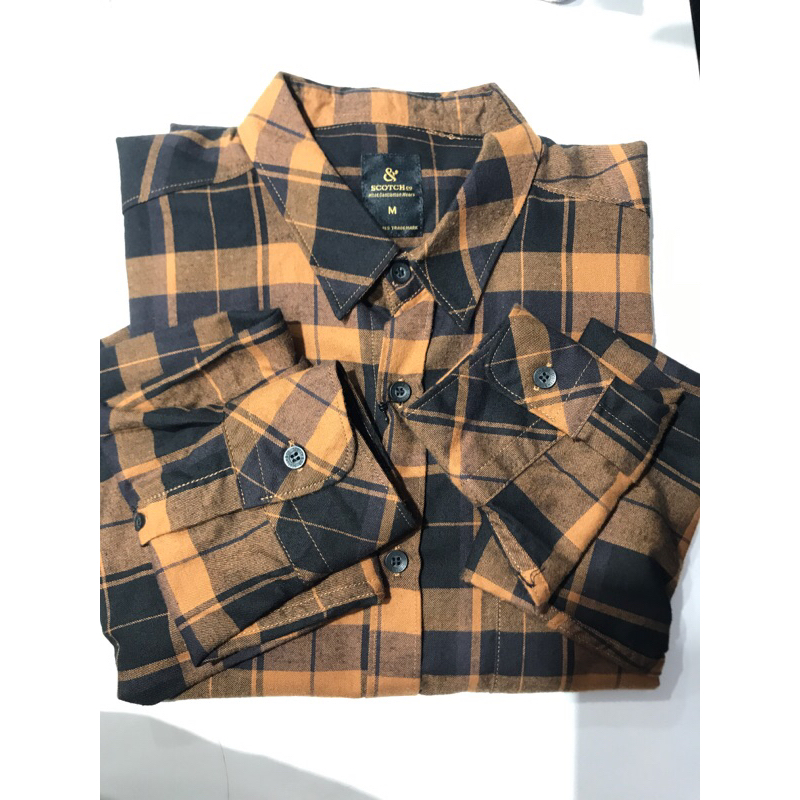 Kemeja Flanel Scotch & Co MDS