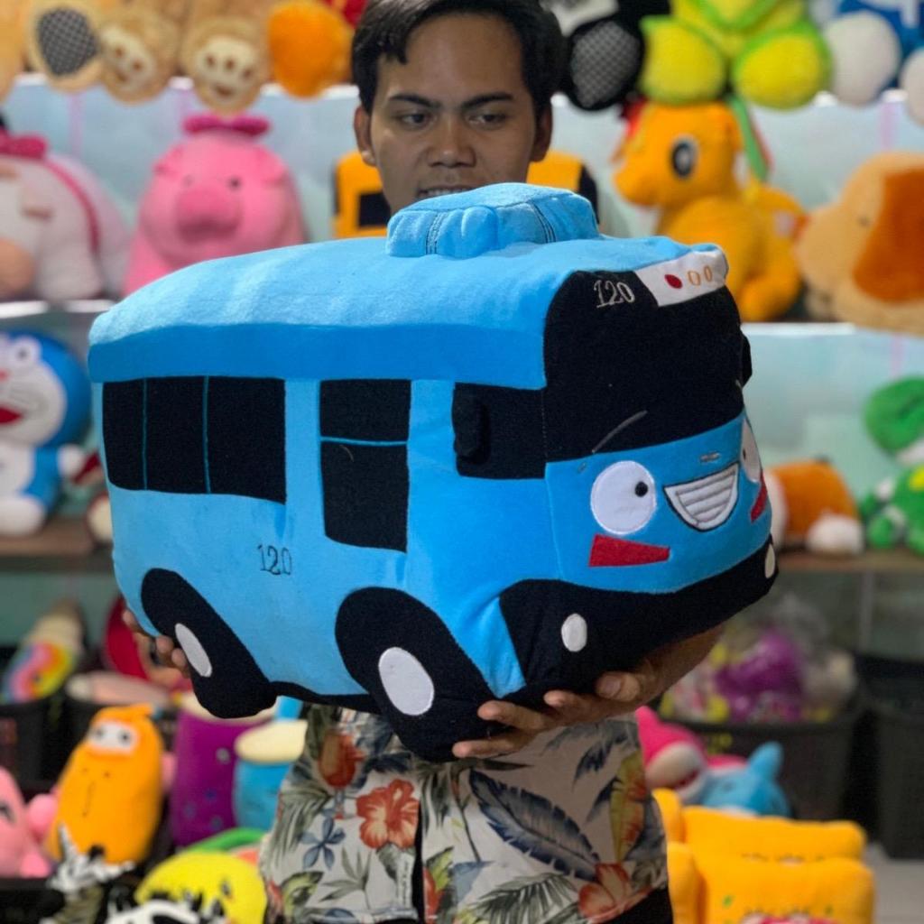 Boneka  Bus Tayo Jumbo 60cm Mainan Anak Cowok