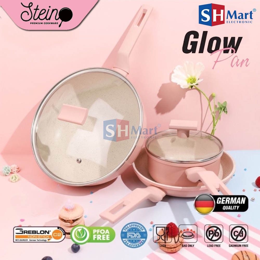 GLOW PAN STEINCOOKWARE SET / SATUAN GLOWPAN STEIN COOKWARE ORIGINAL