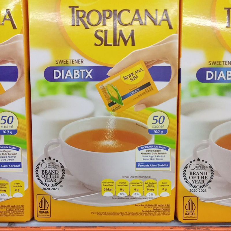 

tropicanaslim diabetic 50's