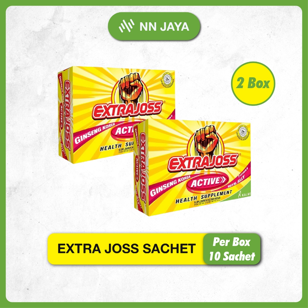 

Extra Joss Active Minuman Sachet 5 Box x 10 Sachet Per Box