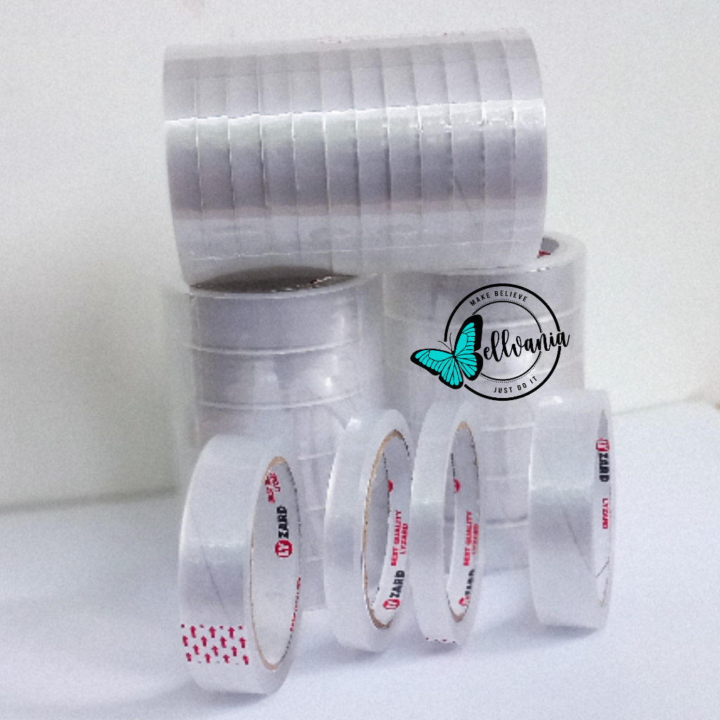 

Isolasi Selotip Bening 12mm 1 Inch x 72 Yard