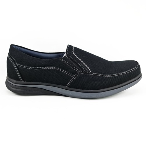 SEPATU SLIP ON PRIA - SEPATU CASUAL PRIA KEREN - SEPATU PANTOFEL PRIA - SEPATU KERJA PRIA - SLOP CASUAL SLIP ON PRIA WINNER TRENDY 206 WARNA HITAM SIZE 39 - 43