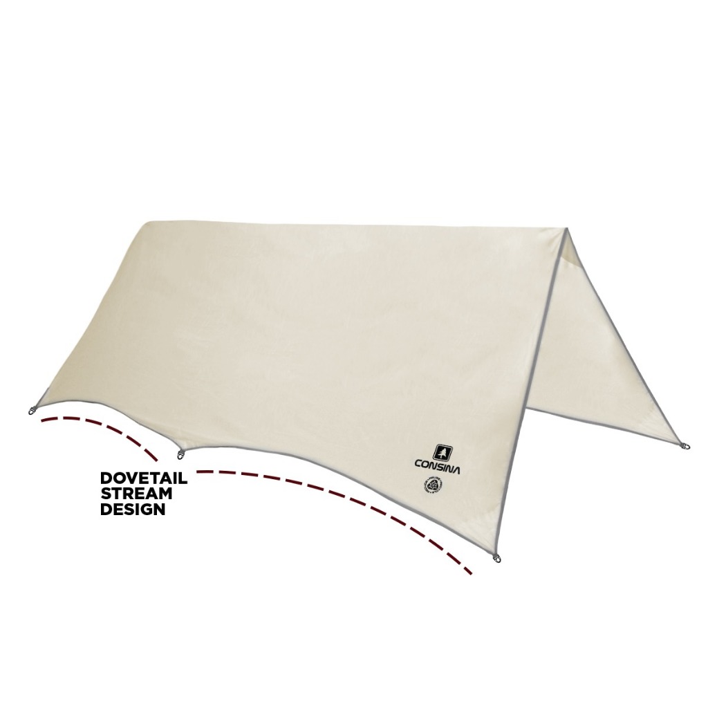 FLYSHEET 4X3 CONSINA - CONSINA FLY SHEET 3 X 4 M - 3 X 2 M